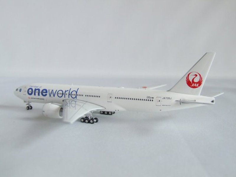 JAL B777-200 one world塗装1/200 JA708J 絶版 日本航空（JL/JAL）その2
